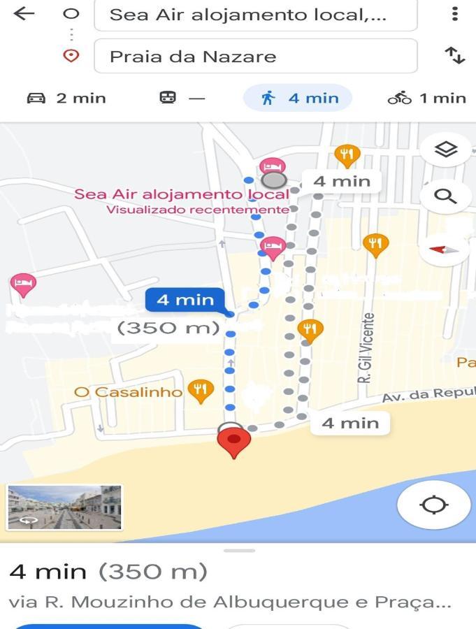 Sea Air Alojamento Local Nazare Exterior photo